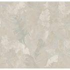 Yazmin - Szürke levél mintás tapéta 