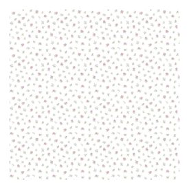   Fiori Country 8 - Apró rószaszín és kék virágos tapéta 12336