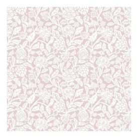 Fiori Country 8 - fehér nagy virágos tapéta 12348