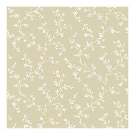 Fiori Country 8 - Krém alapon fehér virágos tapéta 12352