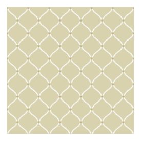   Fiori Country 8 - Világos barna alapon apró levél dekor tapéta