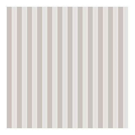 Fiori Country 8 - Szürke fehér csíkos tapéta