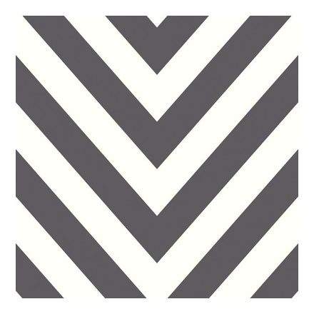 Dream - Chevron mintás fekete-fehér tapéta 12574