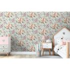 Dream - Virágos tündérek - kék színű tapéta 13210