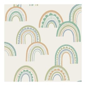 Dream - Kékeszöld szivárványos tapéta 13283