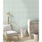 Dream - Kockás kék tapéta 13293