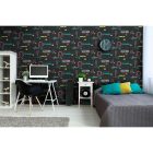 Dream - Gamer fekete-rózsaszín tapéta 13311