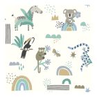 Dream - Absztrakt álltok zöldeskék  tapéta 13352