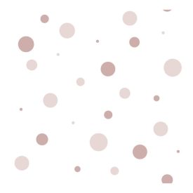 Happy - Rózsaszín színű pöttyös tapéta 14824