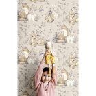 MiniMe - Erdő állatai bézs tapéta 17101