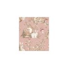 MiniMe - Erdő állatai rózsaszín tapéta 17104