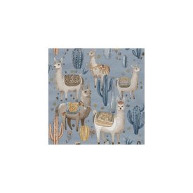 MiniMe - Alpaca kék tapéta 17113