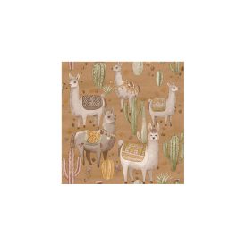 MiniMe - Alpaca barna tapéta 17114