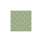 MiniMe - Nyuszis zöld tapéta 17145