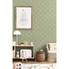 MiniMe - Nyuszis zöld tapéta 17145