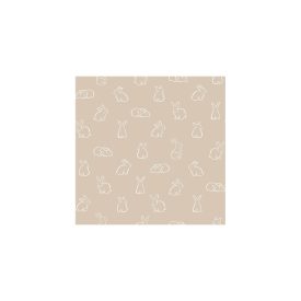 MiniMe - Nyuszis barna tapéta 17147