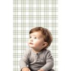 MiniMe - Skótkockás zöld tapéta 17152