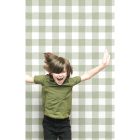 MiniMe - Piknik kockás zöld tapéta 17155