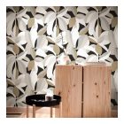 Energie - Ficus Fekete-fehér tapéta 	30101