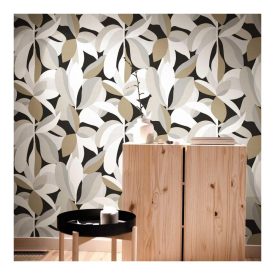 Energie - Ficus Fekete-fehér tapéta 	30101