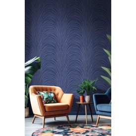 Energie - Palma less kék tapéta 30146