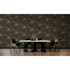 Arabesque - Portoro márvány minta fekete-arany 36280