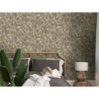 Arabesque - Pluma Chocolate/Gold tapéta 36342