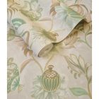Arabesque - Cecelia Beige/Green tapéta 36352