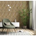 Arabesque Orange/Mocha tapéta 36373