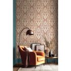 Arché - Virágmintás barna tapéta 39028