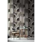 Terra (Parato) - Geometriai szürke tapéta 43829