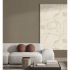 Interior - Bézs alapon absztrakt krém színű tapéta 73203