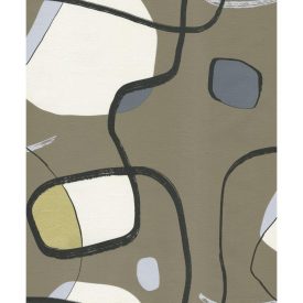 Interior - absztrakt kék,fehér színű tapéta 73205