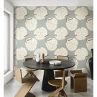 Interior - Bézs óriás leveles tapéta 73217