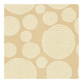 Interior - Bézs alapon kör mintás tapéta 73232