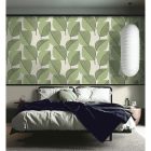 Interior - Zöld óriás virágos tapéta 73241