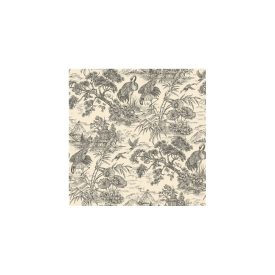 Arboretum - Japán bézs-ezüst daru madaras tapéta 91703