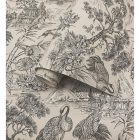 Arboretum - Japán bézs-ezüst daru madaras tapéta 91703