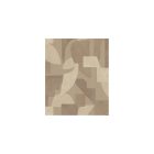 Arboretum - Geometriai mintás barna-bézs tapéta 91710