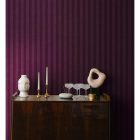 Arboretum - Bordó csíkos tapéta 91723