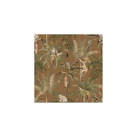 Arboretum - Narancssárga Dzsungel mintás tapéta 91761