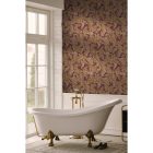 Arboretum - Hullámos arany levél mintás tapéta 91782