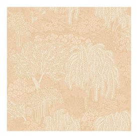 Allure - Krém színű kert mintás tapéta AL26261