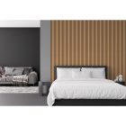 COLETTE Oak Honey/Black akusztikus falpanel