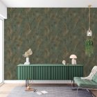 Long River – Márvány Zöld-Arany tapéta