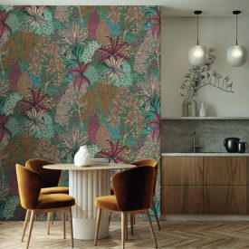 Feature Walls - Barna erdő mintás tapéta 2,12x2,8m  