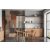 Feature Walls - Geometrikus sötét barna tapéta 2,12x2,8m  