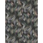 Feature Walls - Selyemfényű fekete levelek tapéta 2,12x2,8m  