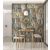Feature Walls - Végtelen házak barna tapéta  2,12x2,8m  