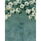 Feature Walls - Vintage rózsás zöld tapéta 2,12x2,8m  